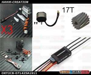 OXY2 POWER Electronic Parts Combo Set-071425A1911 [OXY2CB-071425A1911]